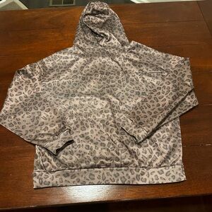 Leopard Print Hoodie